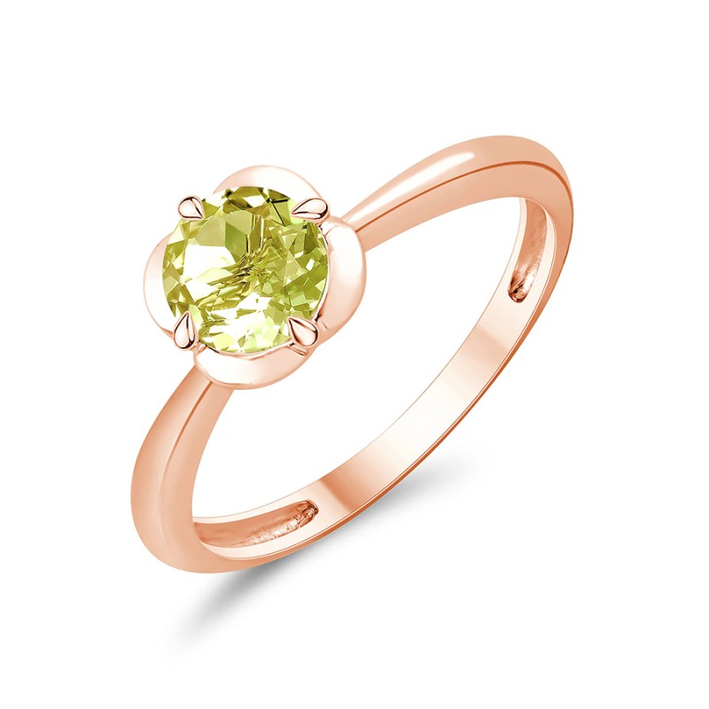 LITTLE KALISTA LEMON QUARTZ RING