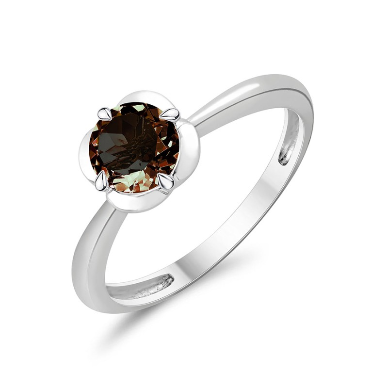 LITTLE KALISTA SMOKY QUARTZ RING