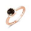 BAGUE LITTLE KALISTA QUARTZ FUMÉ