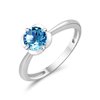 LITTLE KALISTA SWISS BLUE TOPAZ RING