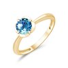 LITTLE KALISTA SWISS BLUE TOPAZ RING