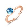 LITTLE KALISTA SWISS BLUE TOPAZ RING