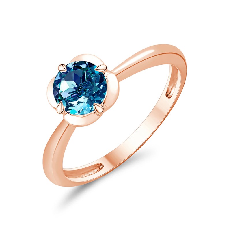 LITTLE KALISTA LONDON BLUE TOPAZ RING