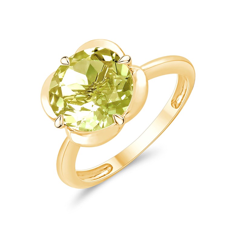 KALISTA LEMON QUARTZ RING