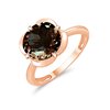 BAGUE KALISTA QUARTZ FUMÉ