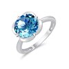 BAGUE KALISTA TOPAZE SWISS BLUE