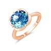 BAGUE KALISTA TOPAZE SWISS BLUE
