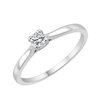 Bague de fiançailles 0.15 ct