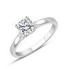 Bague solitaire 4 griffes – 0