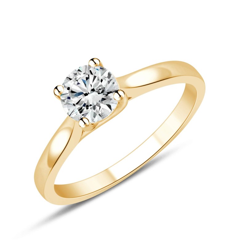 4-claw solitaire ring – 0