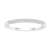 DEMI ALLIANCE EVIDENCE 4 GRIFFES 13 DIAMANTS 0.12 CT