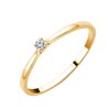 SOLITAIRE EVIDENCE N°2 de 0,03ct