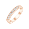 ALLIANCE EVIDENCE SERTI RAIL GRIFFE 9 DIAMANTS 0.17 CT
