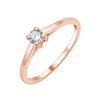 Solitaire Alicia diamant de 0.10 à 1.00 carat