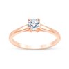 Solitaire Alicia diamant de 0.10 à 1.00 carat