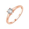 Solitaire Alicia diamant de 0.10 à 1.00 carat