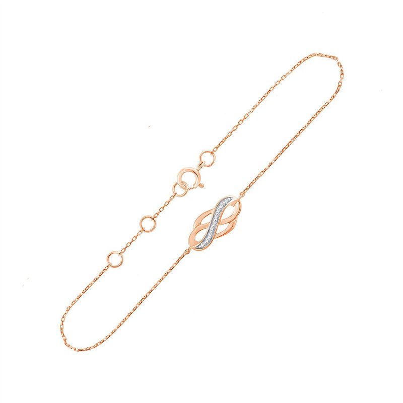 Bracelet diamant en or 18 carats