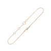 Bracelet toi et moi diamant en or 18 carats