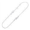 Bracelet toi et moi diamant en or 18 carats
