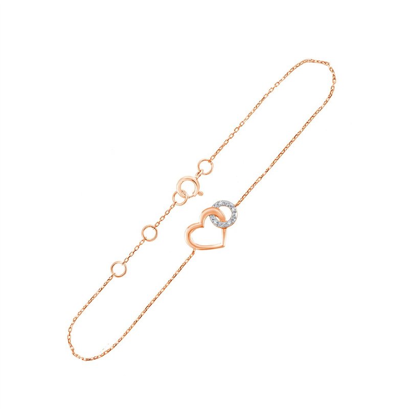 Bracelet diamant en or 18 carats