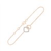 Bracelet toi et moi diamant en or 18 carats