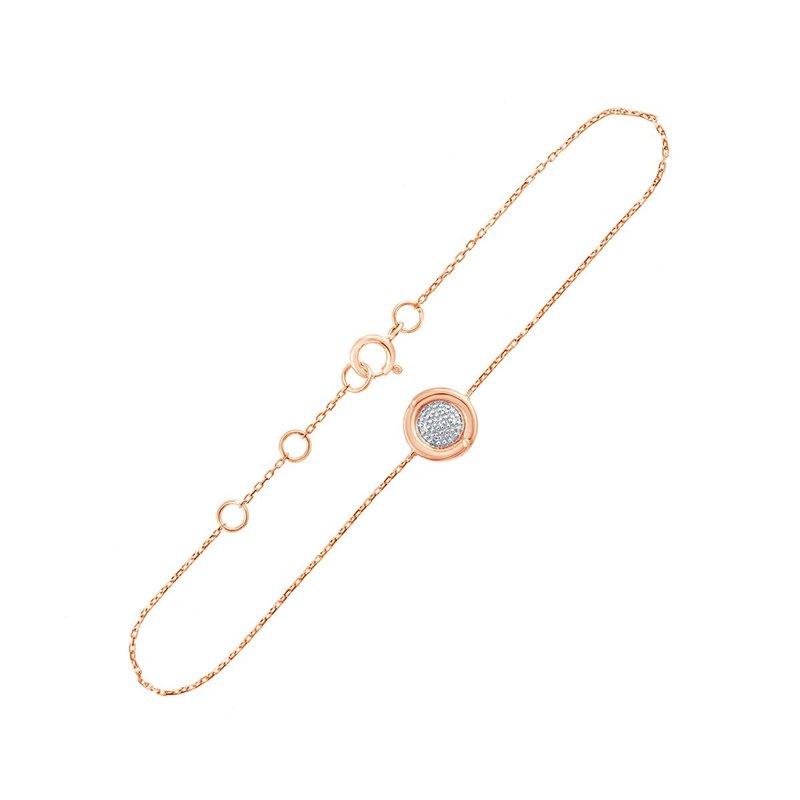 Bracelet diamant en or 18 carats