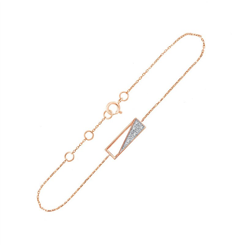 Bracelet diamant en or 18 carats