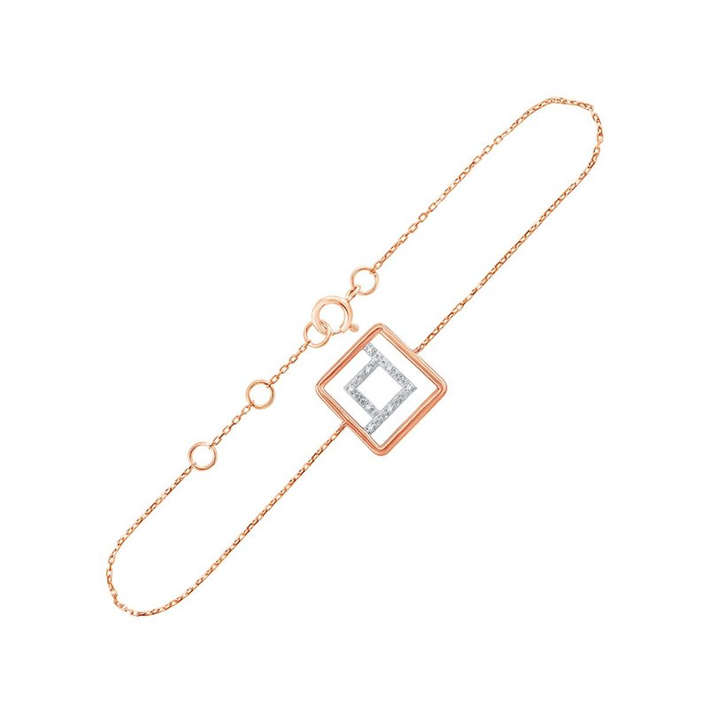 Bracelet diamant en or 18 carats