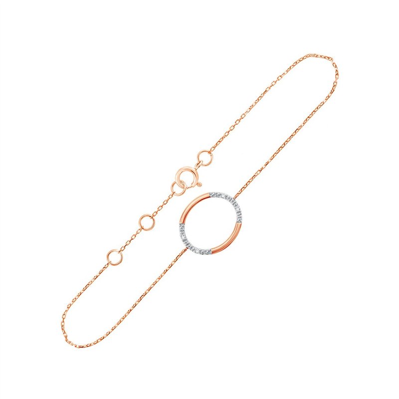 Bracelet diamant en or 18 carats