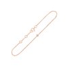 Bracelet serti clos diamant en or 18 carats