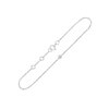 Bracelet serti clos diamant en or 18 carats
