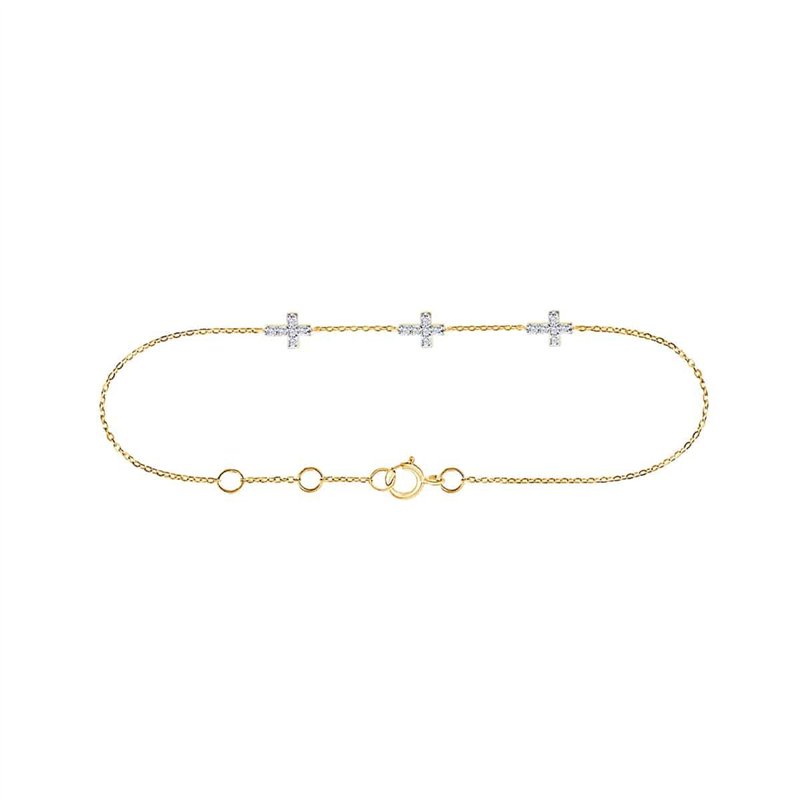 Bracelet diamant en or 18 carats