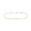 Bracelet diamant en or 18 carats