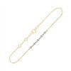 Bracelet diamant en or 18 carats