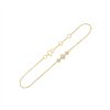 Bracelet toi et moi diamant en or 18 carats