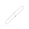 Bracelet serti clos diamant en or 18 carats