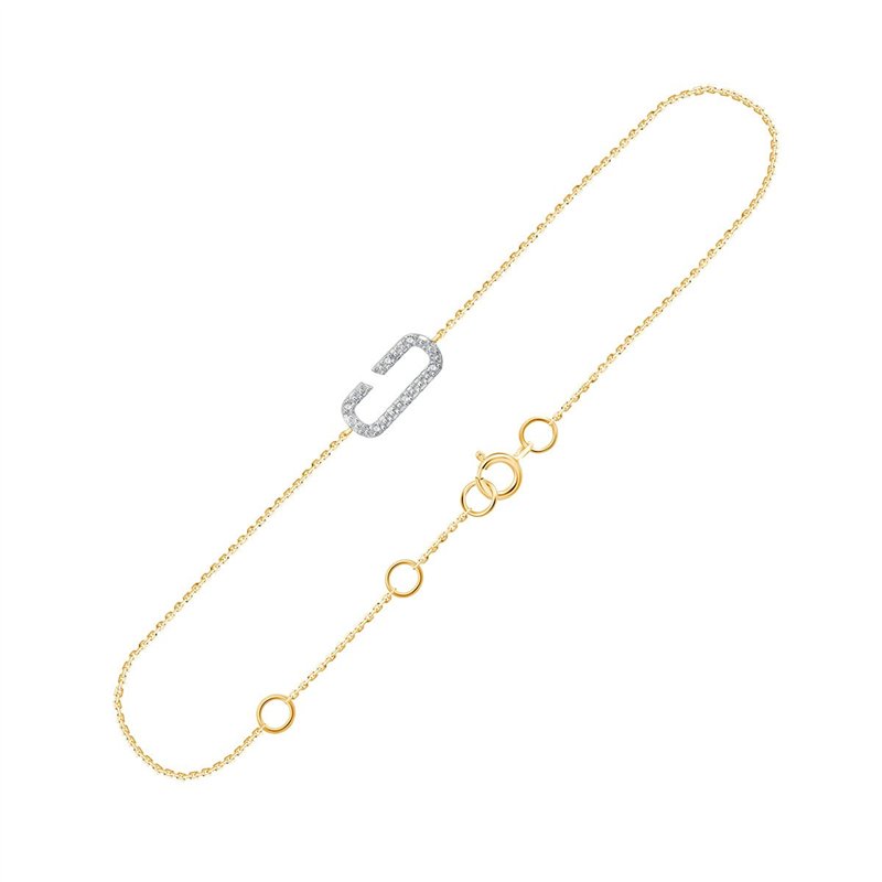 Bracelet diamant en or 18 carats