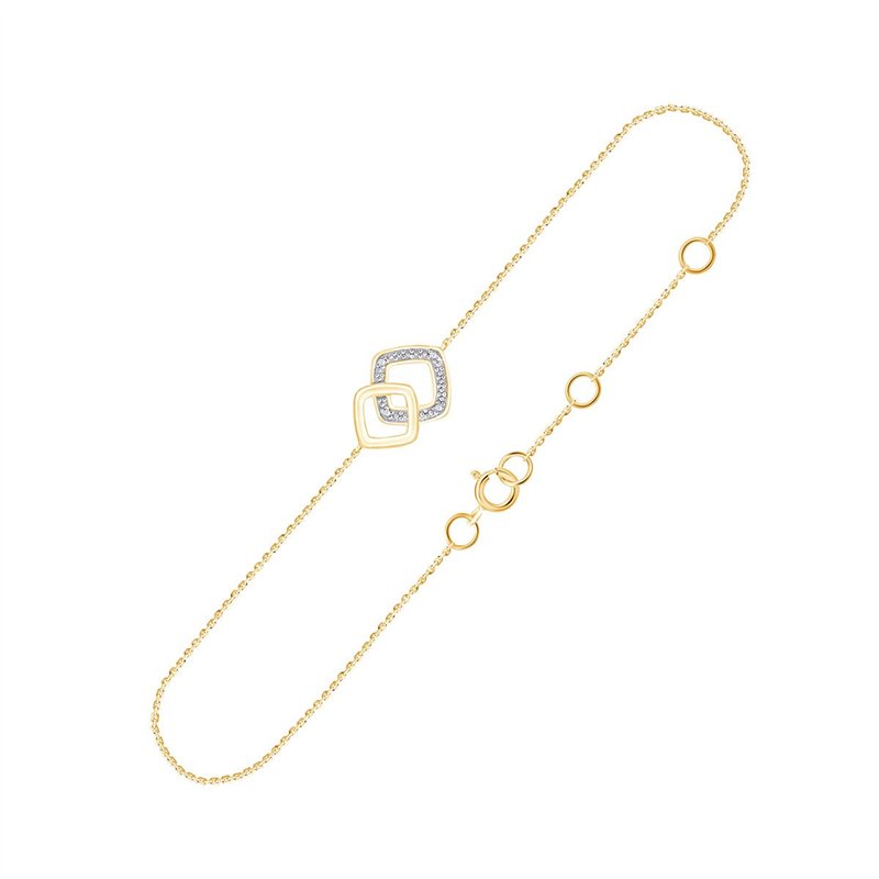 Bracelet diamant en or 18 carats