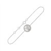 Bracelet serti clos diamant en or 18 carats