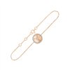 Bracelet serti clos diamant en or 18 carats
