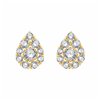Boucles d'oreilles toi et moi diamant en or 18 carats