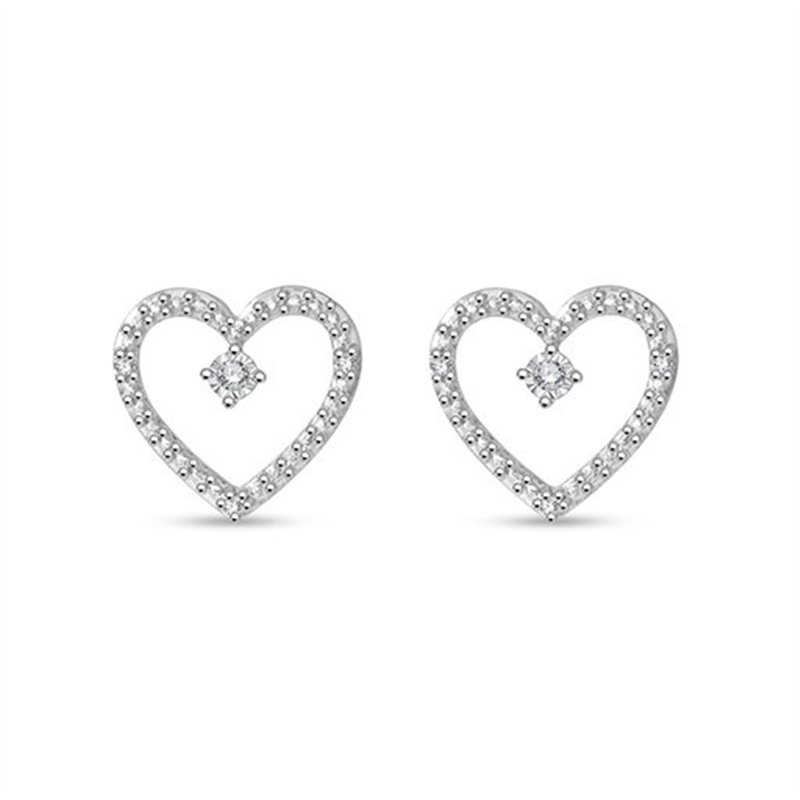 Boucles d'oreilles diamant en or 18 carats