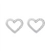 Boucles d'oreilles diamant en or 18 carats