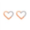 Boucles d'oreilles diamant en or 18 carats