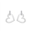 Boucles d'oreilles toi et moi diamant en or 18 carats