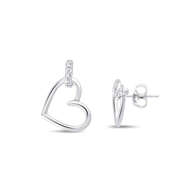 Boucles d'oreilles diamant en or 18 carats