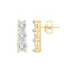 Boucles d'oreilles diamant en or 18 carats