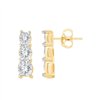 Boucles d'oreilles diamant en or 18 carats