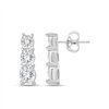 Boucles d'oreilles diamant en or 18 carats
