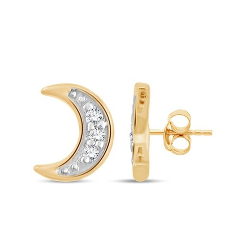 Boucles d'oreilles diamant en or 18 carats